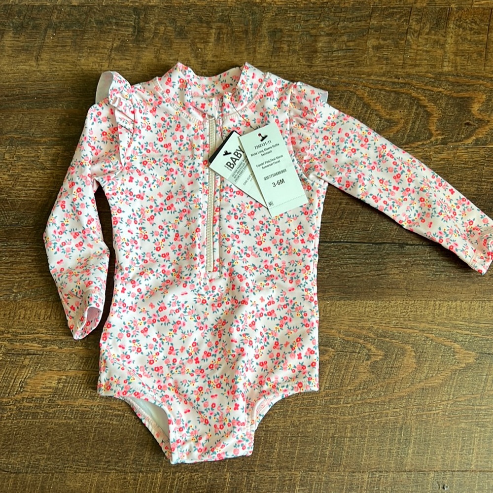 Cotton-on kids one piece swimsuit, SZ 3-6 months , NEW WITH TAGS